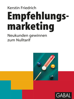 cover image of Empfehlungsmarketing